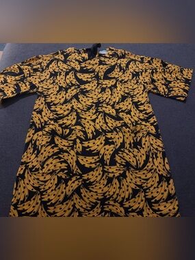 Fabula Banana Print Dress